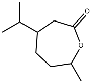 2-Oxepanone,7-methyl-4-(1-methylethyl)-(9CI) Struktur
