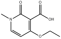 3-Pyridinecarboxylicacid,4-ethoxy-1,2-dihydro-1-methyl-2-oxo-(9CI) Struktur