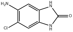 5-氨基-6-氯-1,3-二氢-2H-苯并[D]咪唑-2-酮, 60713-77-1, 结构式