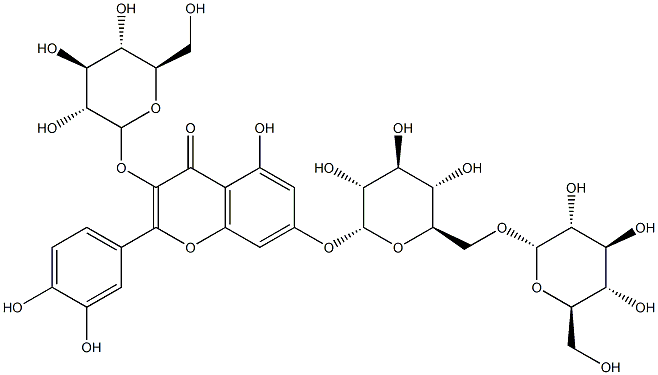 槲皮素-3-O-Β-D-葡萄糖-7-O-Β-D-龙胆双糖苷