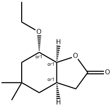 2(3H)-Benzofuranone,7-ethoxyhexahydro-5,5-dimethyl-,(3aR,7S,7aS)-rel-(9CI)|