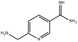 3-Pyridinecarboximidamide,6-(aminomethyl)-(9CI)|