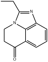 6H-Imidazo[4,5,1-ij]quinolin-6-one,2-ethyl-4,5-dihydro-(9CI) 结构式