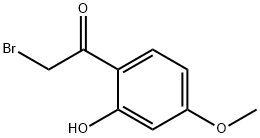 2-bromo-1-(2-hydroxy-4-methoxyphenyl)ethanone Structure