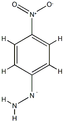 Hydrazyl,  1-(4-nitrophenyl)-  (9CI) Structure