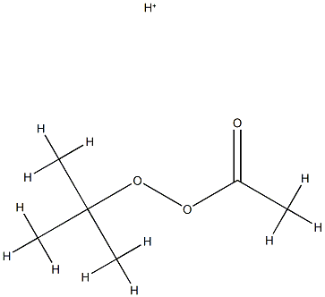 Ethaneperoxoic  acid,  1,1-dimethylethyl  ester,  conjugate  monoacid  (9CI) Structure