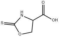 4-Oxazolidinecarboxylicacid,2-thioxo-(9CI) Struktur