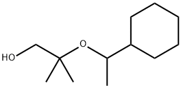 1-Propanol,2-(1-cyclohexylethoxy)-2-methyl-(9CI) Structure