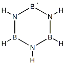 1,3,5-triaza-2,4,6$l^{2}-triboracyclohexane 结构式