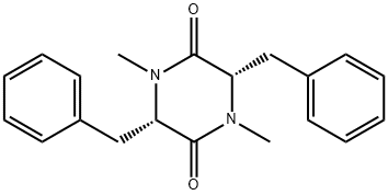 cyclobis(N-methylphenylalanine) 结构式