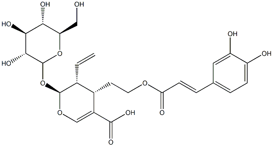グランジフロロシド 化学構造式