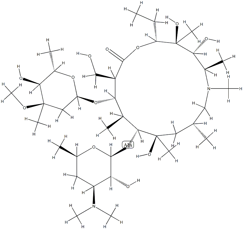 Azithromycin F Struktur