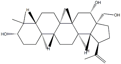 半日花三醇 B2, 61229-18-3, 结构式