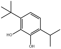 1,2-Benzenediol,3-(1,1-dimethylethyl)-6-(1-methylethyl)-(9CI) Struktur