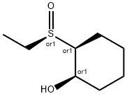 Cyclohexanol,2-[(R)-ethylsulfinyl]-,(1R,2S)-rel-(9CI) Structure