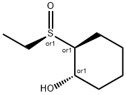 Cyclohexanol, 2-[(R)-ethylsulfinyl]-, (1S,2S)-rel- (9CI) Structure