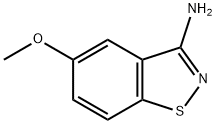 1,2-Benzisothiazol-3-amine,5-methoxy-(9CI) Structure