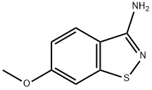1,2-Benzisothiazol-3-amine,6-methoxy-(9CI) Structure