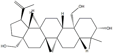 Lup-20(29)-ene-3β,25,28-triol Struktur