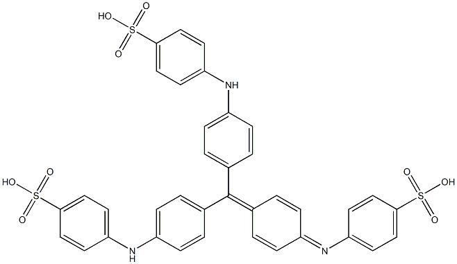AnilineBlueAlcoholSolubleC.I.42775 Struktur