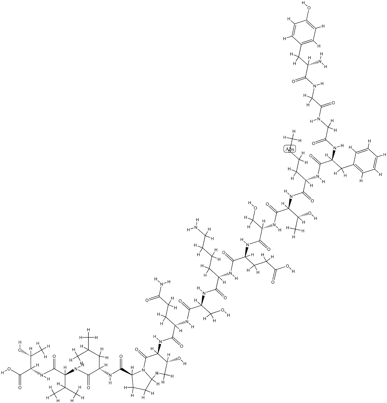 alpha-Endorphin,61512-76-3,结构式