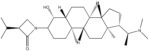 (3R)-1-[(20S)-20-(Dimethylamino)-4β-hydroxy-5α-pregnan-3β-yl]-3-isopropylazetidin-2-one|