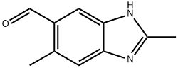1H-Benzimidazole-5-carboxaldehyde,2,6-dimethyl-(9CI) Structure