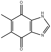 1H-Benzimidazole-4,7-dione,5,6-dimethyl-(9CI) Struktur