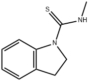 1H-Indole-1-carbothioamide,2,3-dihydro-N-methyl-(9CI) 结构式