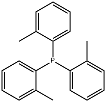 トリス(2-メチルフェニル)ホスフィン 化学構造式