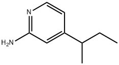 4-(仲丁基)吡啶-2-胺 结构式
