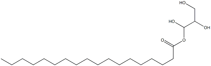 Glycerides, lard mono- Struktur