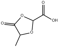 1,3-Dioxolane-2-carboxylicacid,4-methyl-5-oxo-(9CI) Struktur