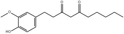 gingerdione 化学構造式