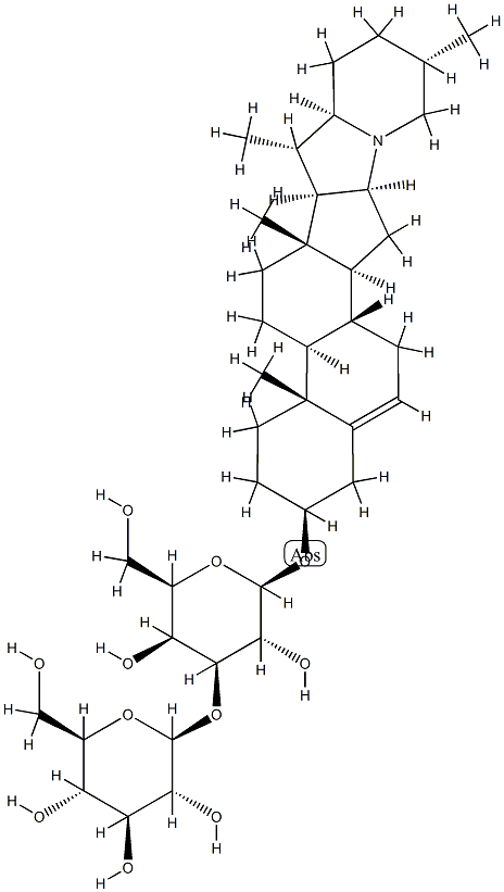 BETA-SOLANINE 化学構造式
