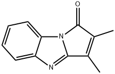 1H-Pyrrolo[1,2-a]benzimidazol-1-one,2,3-dimethyl-(9CI) Structure