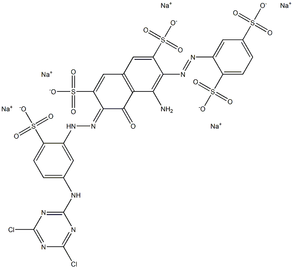 C.I. Reactive blue 109 (9Cl) Structure