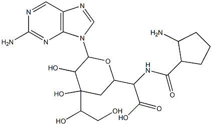 Amipurimycin Struktur