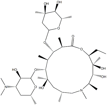 阿奇霉素C, 620169-47-3, 结构式