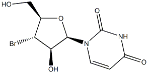 1-(3'-bromo-3'-deoxyarabinofuranosyl)uracil|