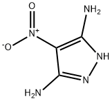 1H-Pyrazole-3,5-diamine,4-nitro-(9CI) Struktur