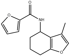 2-Furancarboxamide,N-(4,5,6,7-tetrahydro-3-methyl-4-benzofuranyl)-(9CI) Structure