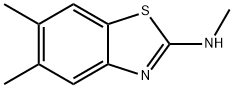 2-Benzothiazolamine,N,5,6-trimethyl-(9CI) Struktur