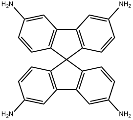 9,9'-spirobi[fluorene]-3,3',6,6'-tetramine Structure