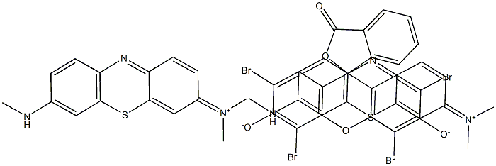 3-(Dimethylamino)-7-(methylamino)phenothiazin-5-ium, Salz mit 2',4',5',7'-Tetrabrom-3',6'-dihydroxyspiro[isobenzofuran-1(3H),9'-[9H]xanthen]-3-on (2:1)