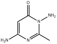 4(3H)-Pyrimidinone,3,6-diamino-2-methyl-(9CI) Structure