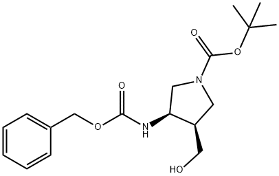 tert-butyl (3R)-3-{[(benzyloxy)carbonyl]aMino}-4-(hydroxyMethyl) Struktur