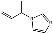 1H-Imidazole,1-(1-methyl-2-propenyl)-(9CI) 结构式