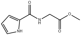 N-(pyrrole-2-carboxyl)glycine 结构式