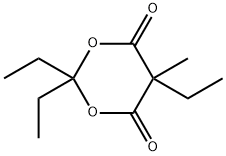 1,3-Dioxane-4,6-dione,2,2,5-triethyl-5-methyl-(9CI) Structure